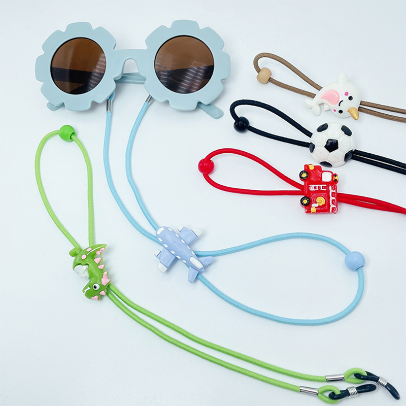 Sunglass Retainer Cord - Kinder-Brillenkordel Brillenband Anti-Verlust Kawaii Cartoon Halskette