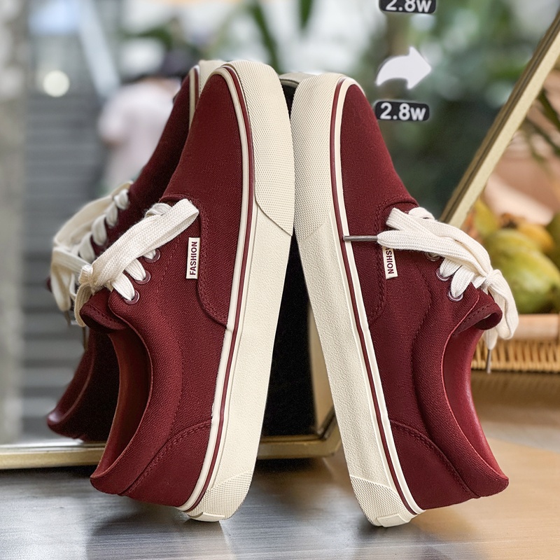 Vans Shoes Old Skool - Klassische Canvas-Schuhe für Herren, lässige Low-Top-Sneaker,